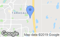 Map of Silverado, AB