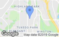 Map of Silverado, AB
