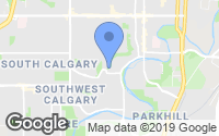 Map of Silverado, AB