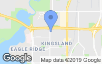 Map of Silverado, AB