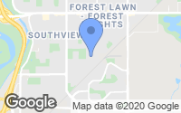 Map of Silverado, AB