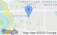 Map of Silverado, AB