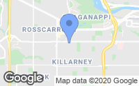 Map of Silverado, AB
