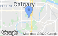 Map of Silverado, AB