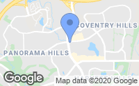 Map of Silverado, AB