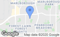 Map of Silverado, AB